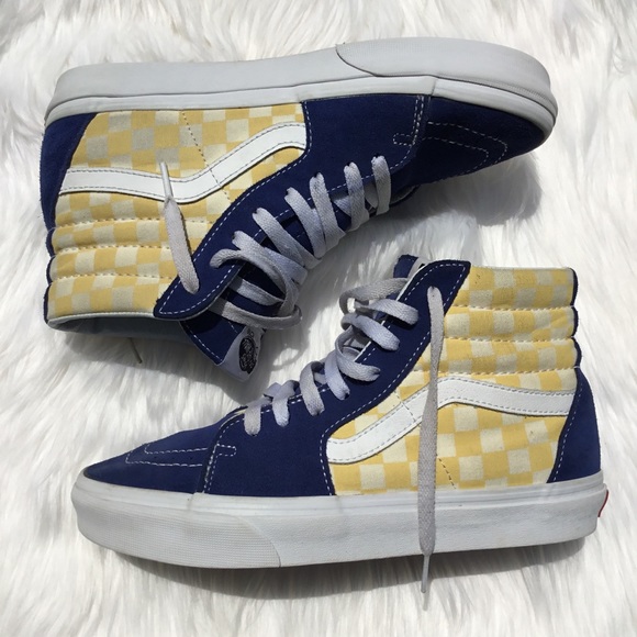 vans sk8 hi bmx checkerboard